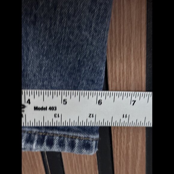 Everlane Jeans 32 x 30 Womens Blue Straight Organic Cotton Mid Rise - Picture 6 of 9